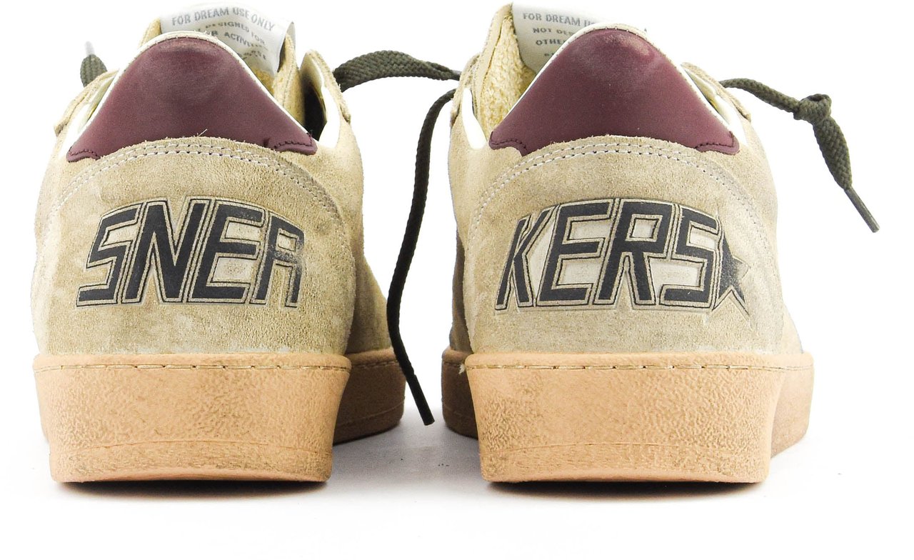 Golden Goose Ballstar Dark Beige Bluette Beige