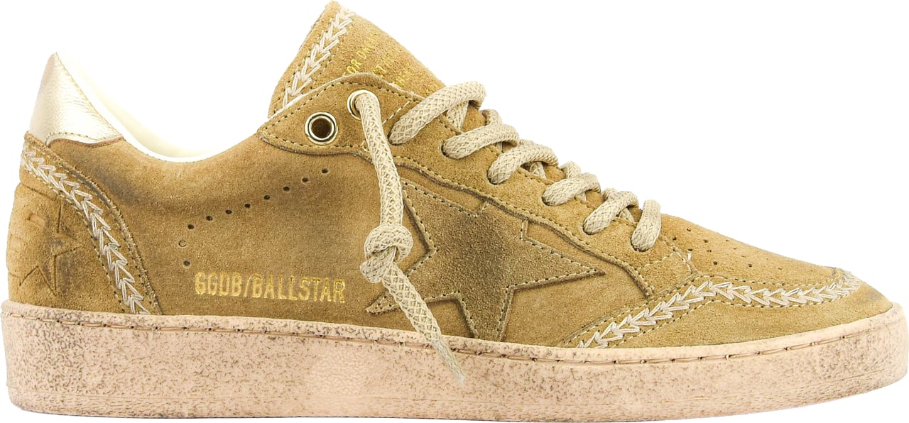 Golden Goose Ballstar Tobacco Suede Bruin