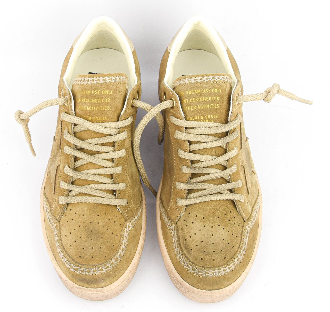 Golden Goose Ballstar Tobacco Suede Bruin