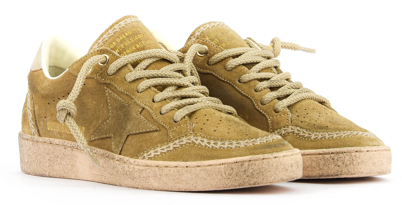 Golden Goose Ballstar Tobacco Suede Bruin