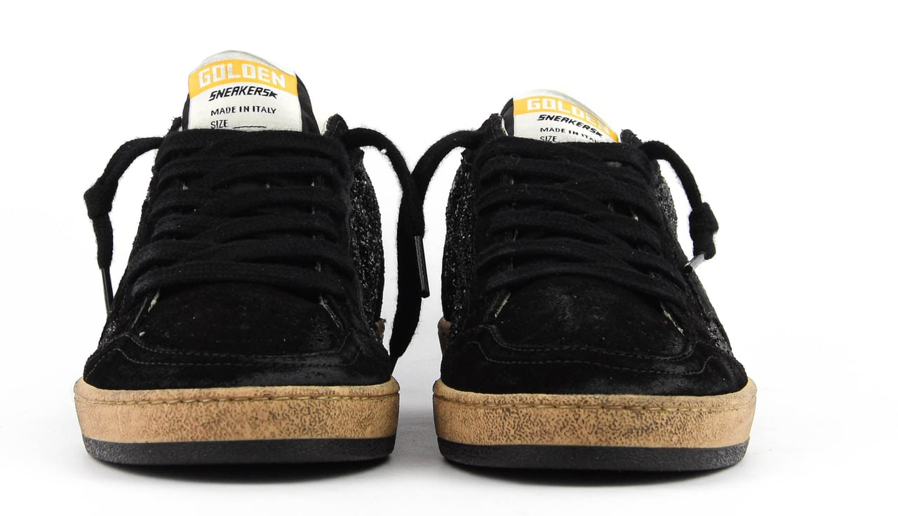 Golden Goose Ballstar Black Suede Zwart