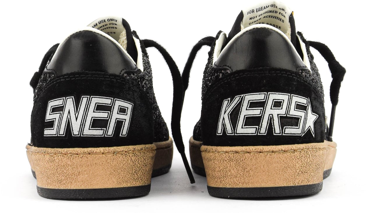 Golden Goose Ballstar Black Suede Zwart