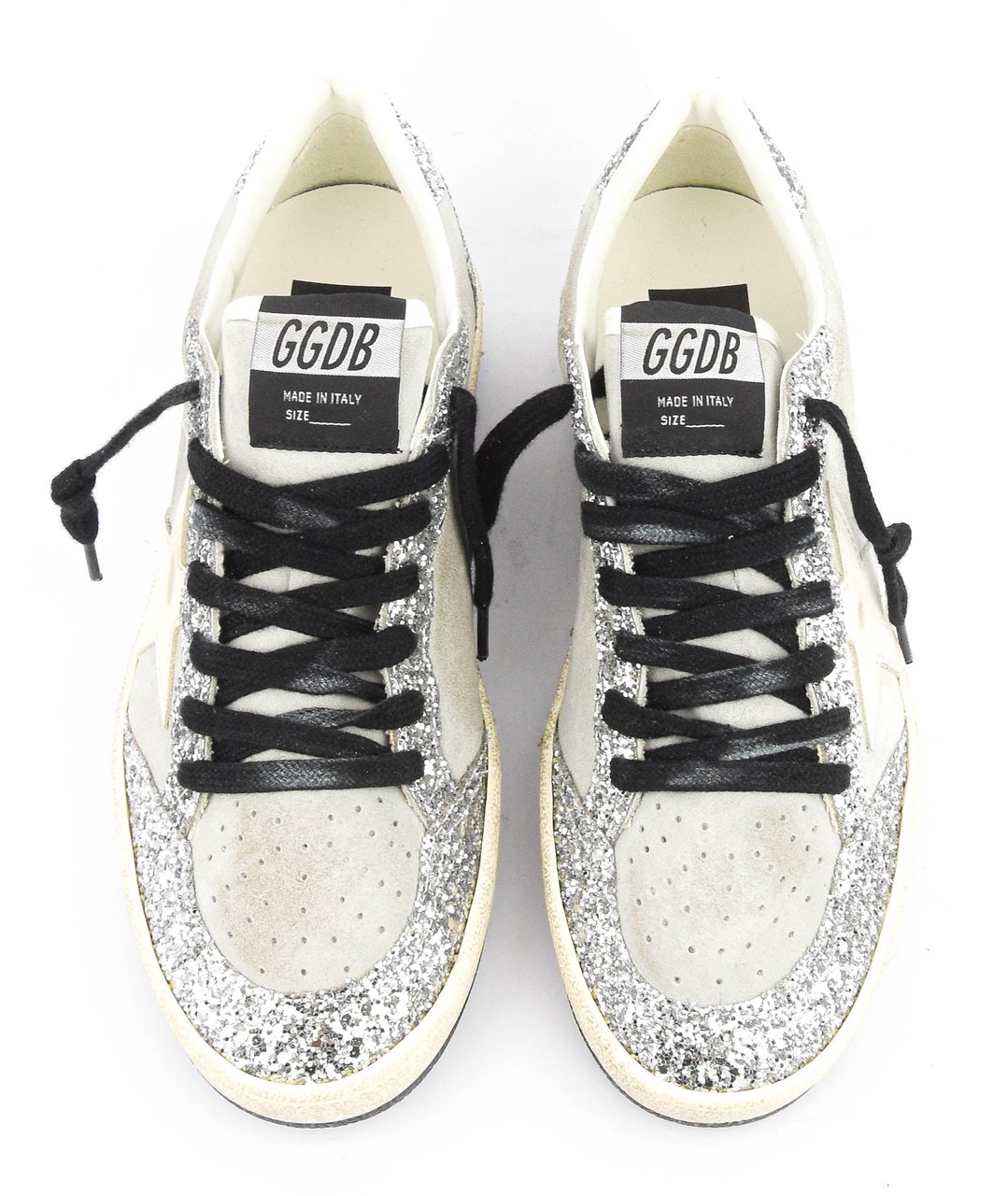 Golden Goose Ballstar Grey/silver Grijs