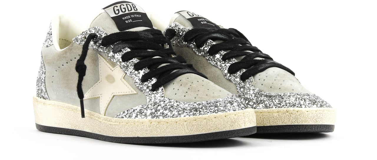 Golden Goose Ballstar Grey/silver Grijs