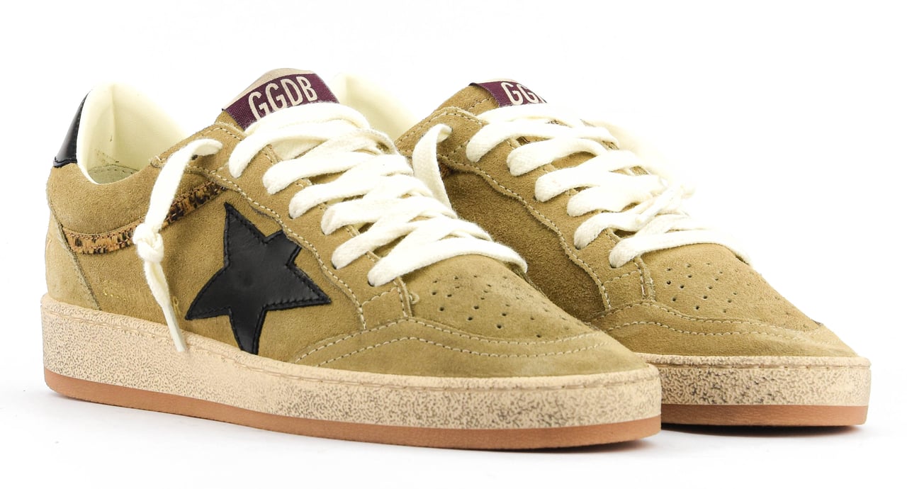Golden Goose Ballstar Warm Beige/black Beige