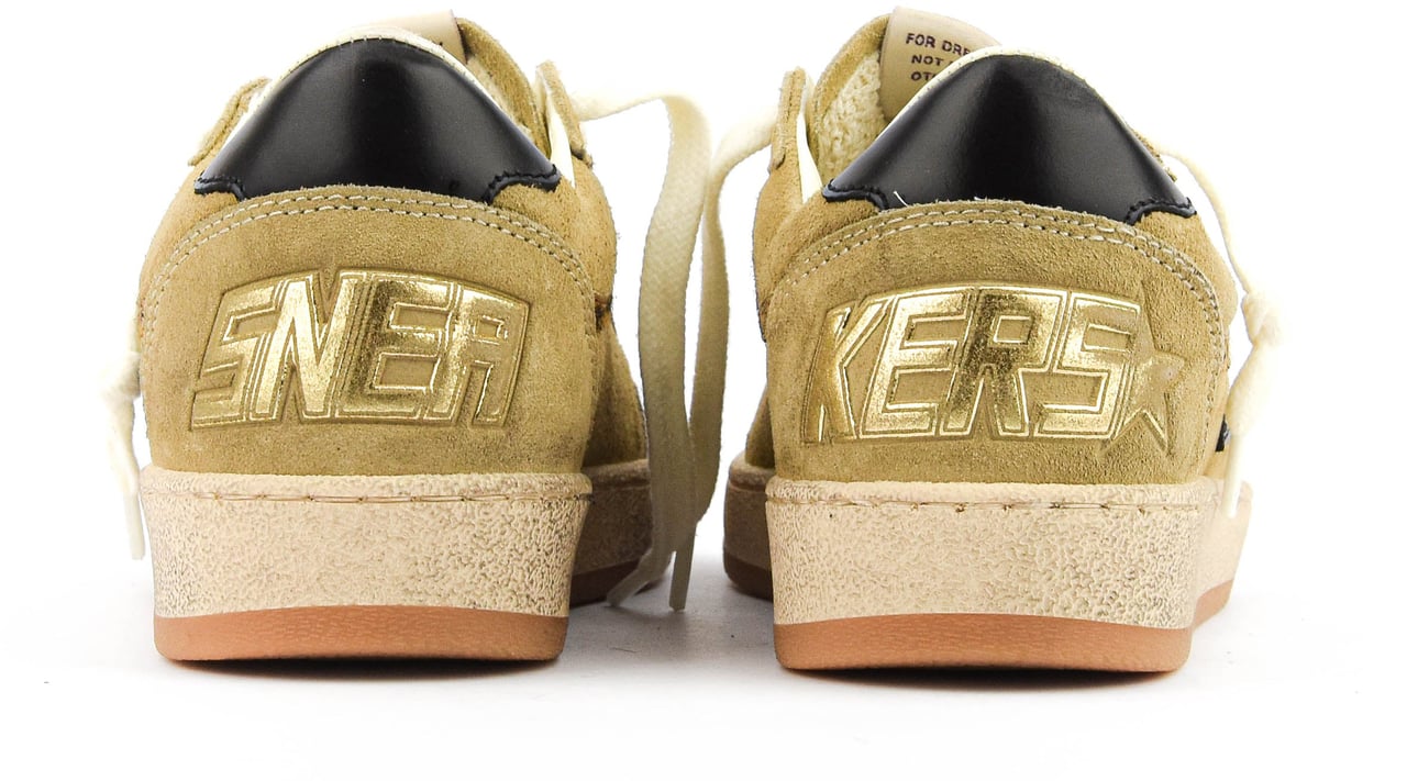 Golden Goose Ballstar Warm Beige/black Beige