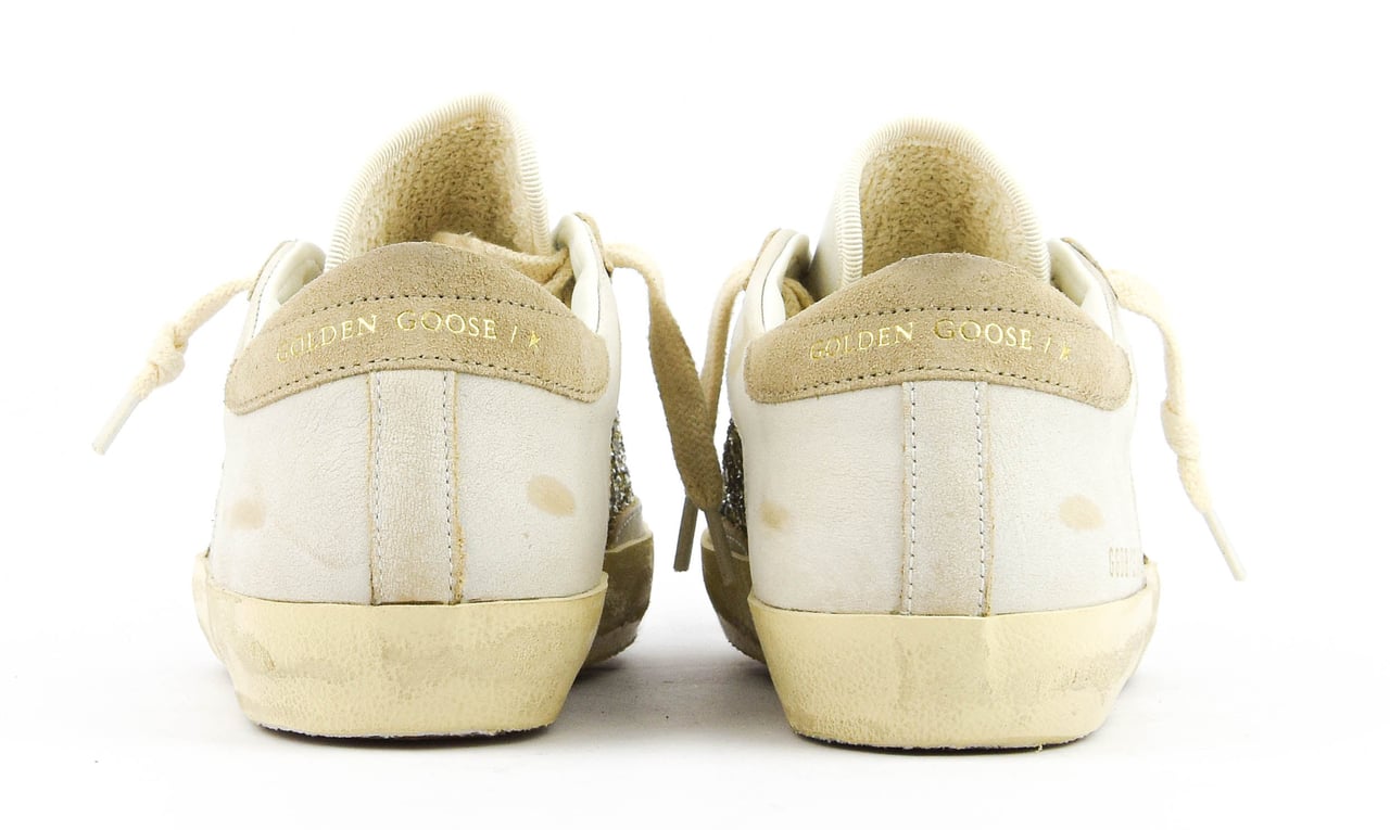 Golden Goose Superstar White/platinium Wit