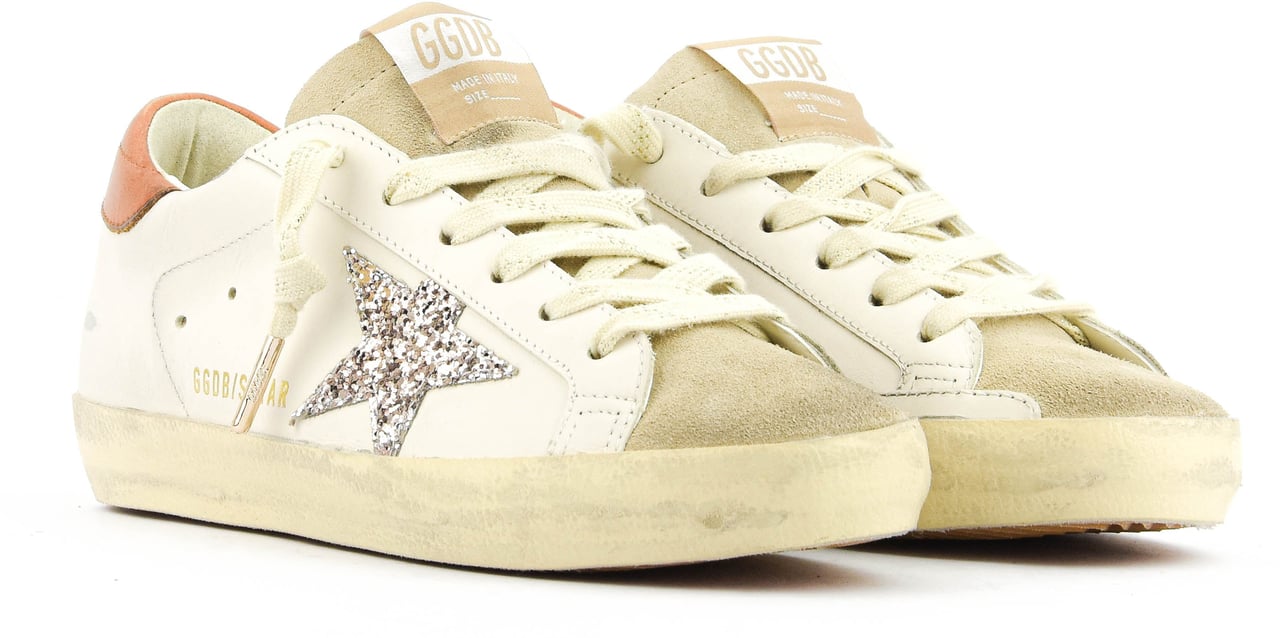 Golden Goose Superstar White/beige/cinderella Wit