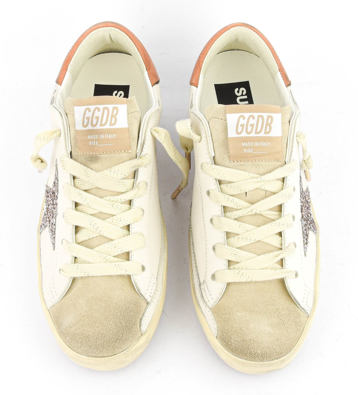 Golden Goose Superstar White/beige/cinderella Wit