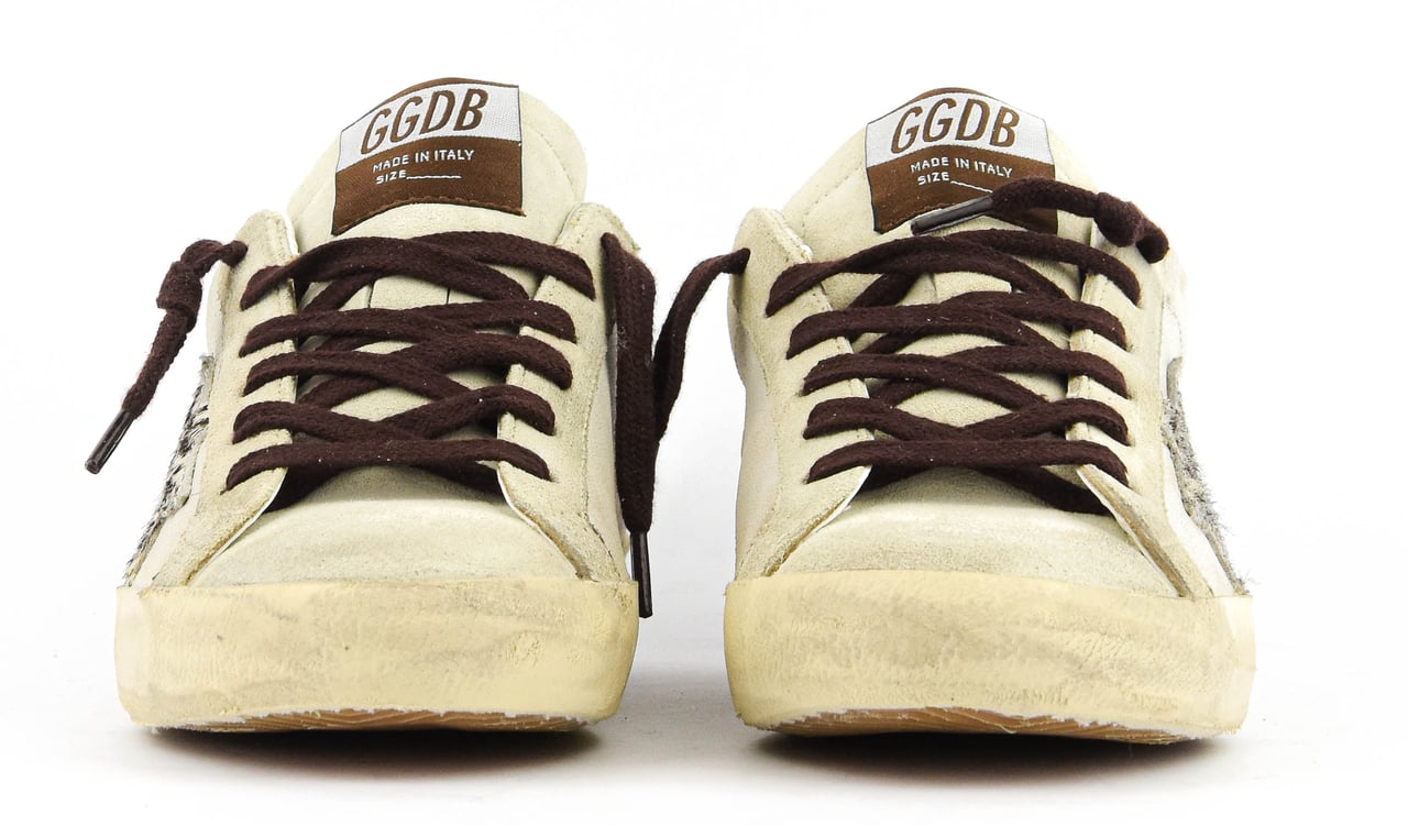 Golden Goose Superstar White/black Wit