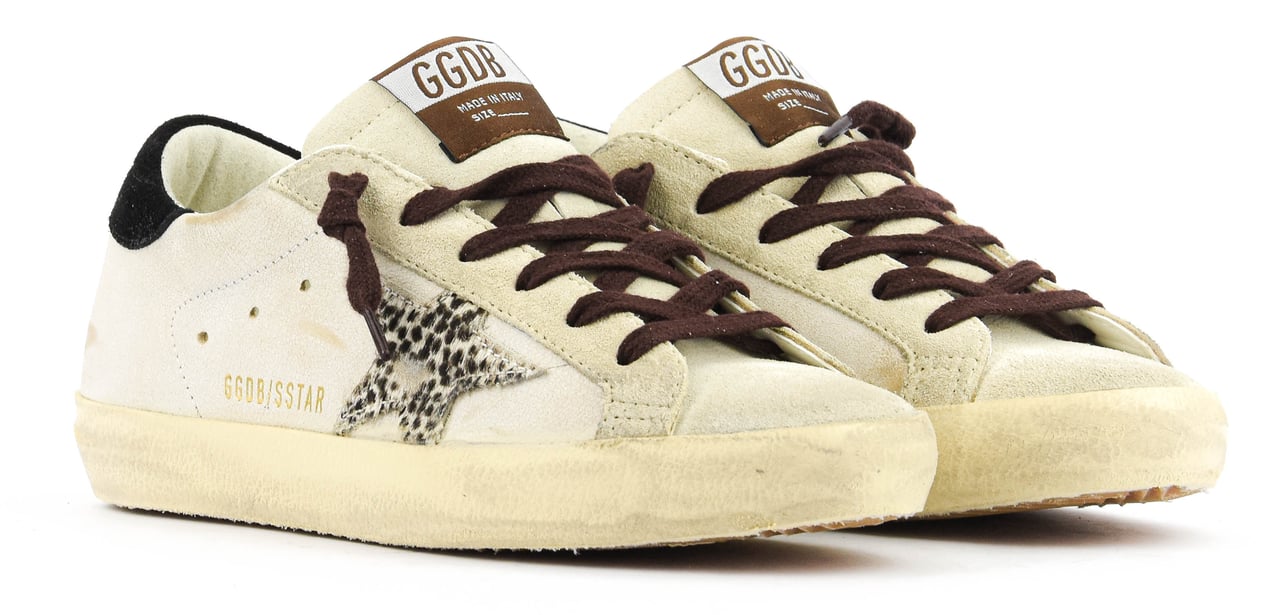 Golden Goose Superstar White/black Wit