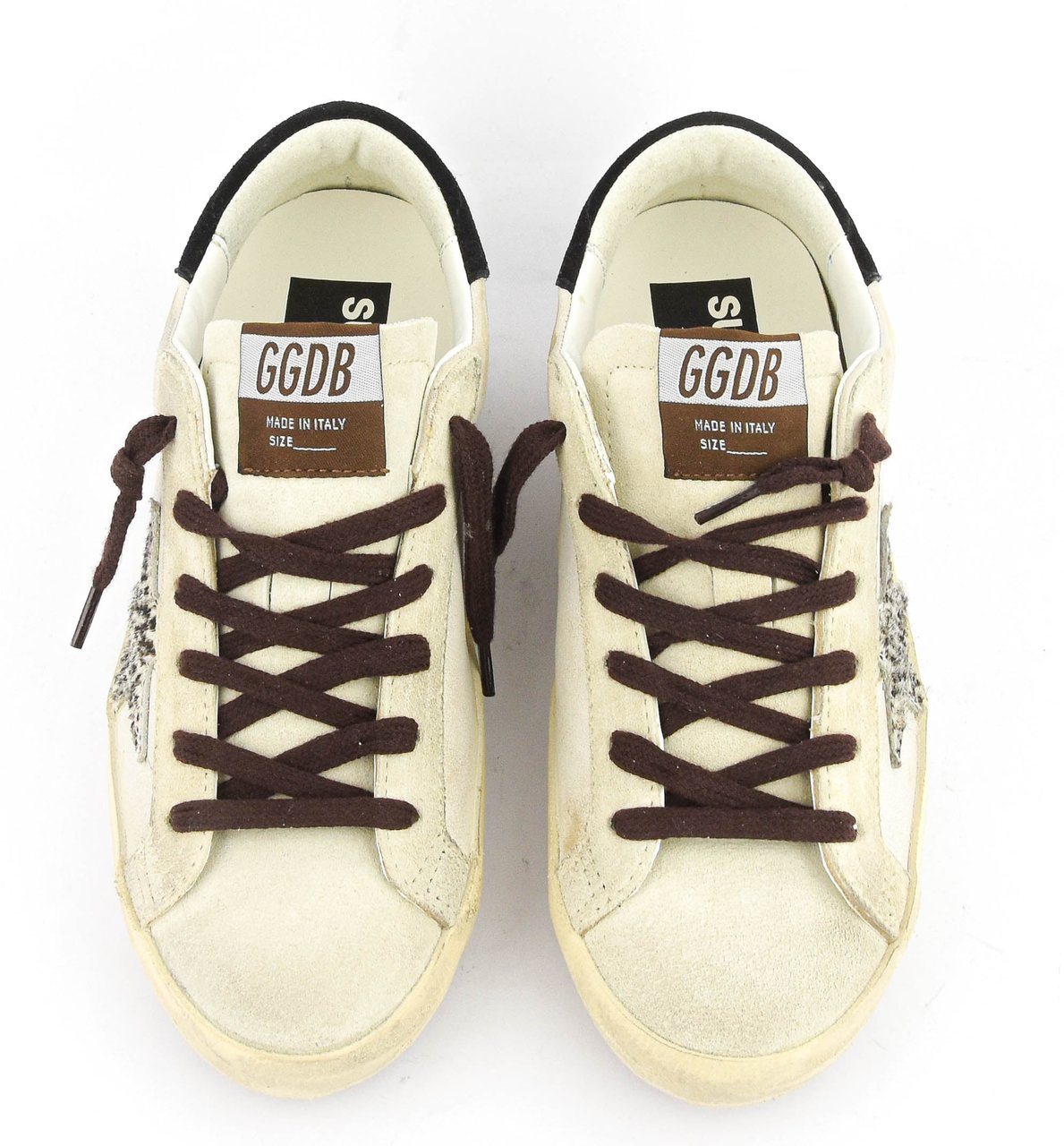 Golden Goose Superstar White/black Wit