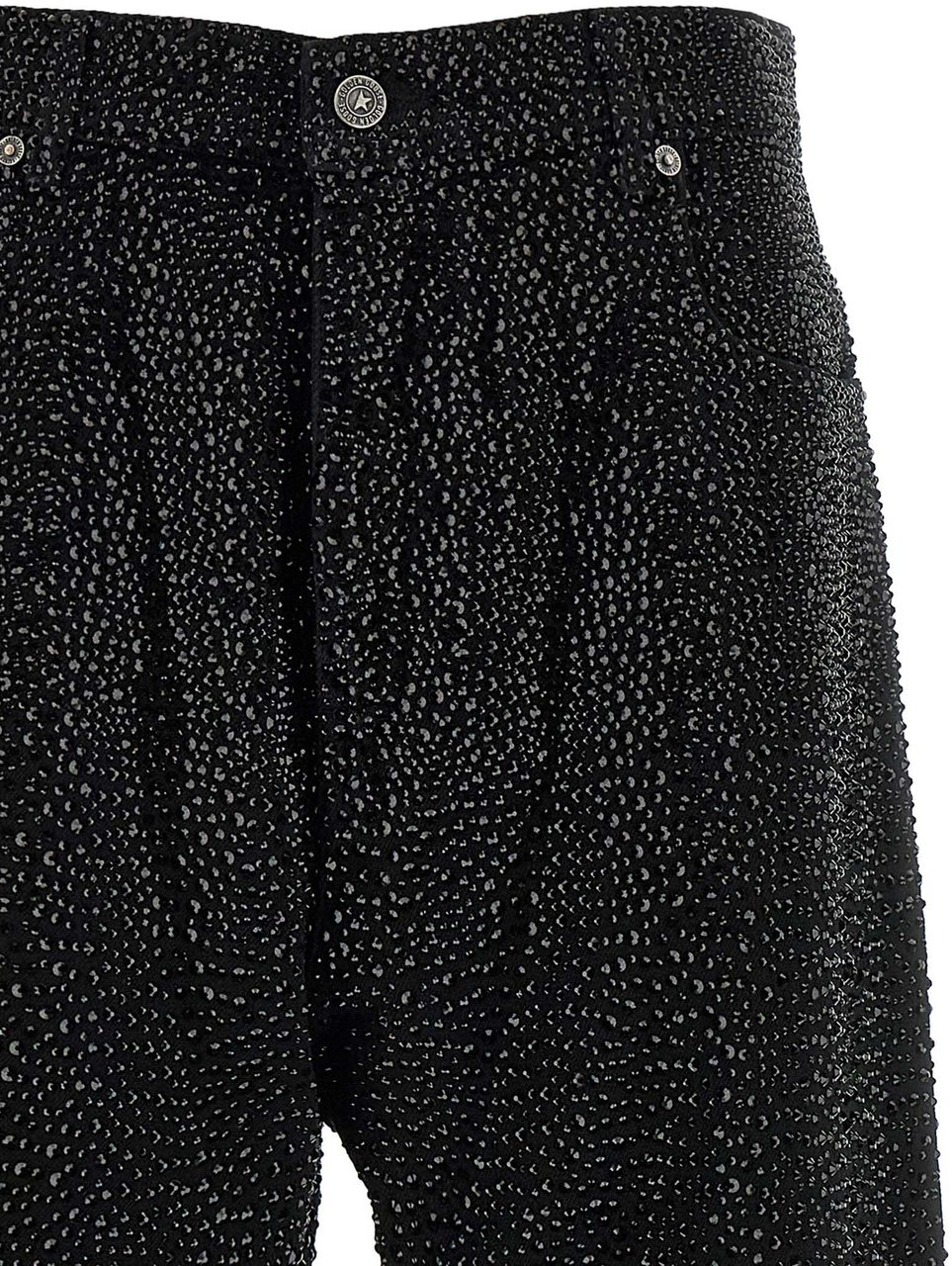 Golden Goose Black Cotton Jeans Denim Zwart