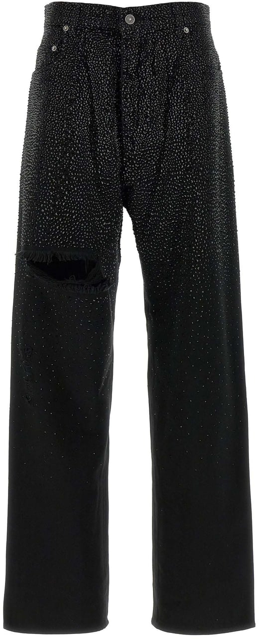 Golden Goose Black Cotton Jeans Denim Zwart