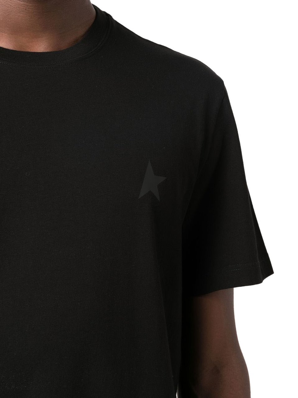 Golden Goose T-Shirts And Polos Black / Black Zwart
