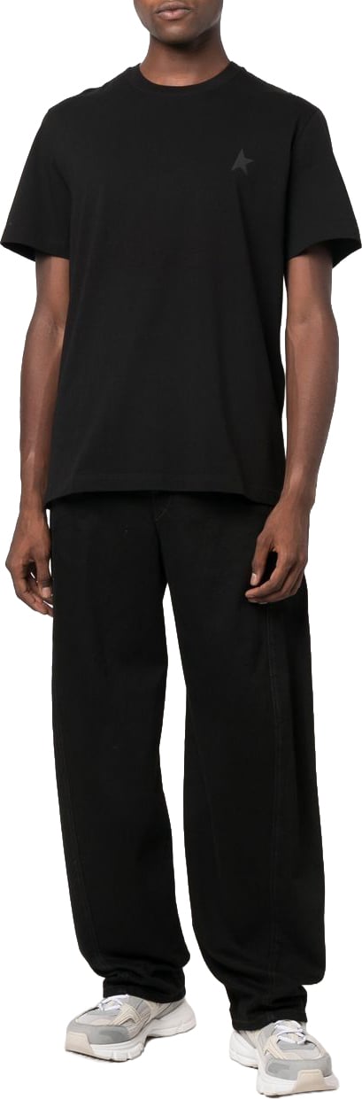 Golden Goose T-Shirts And Polos Black / Black Zwart
