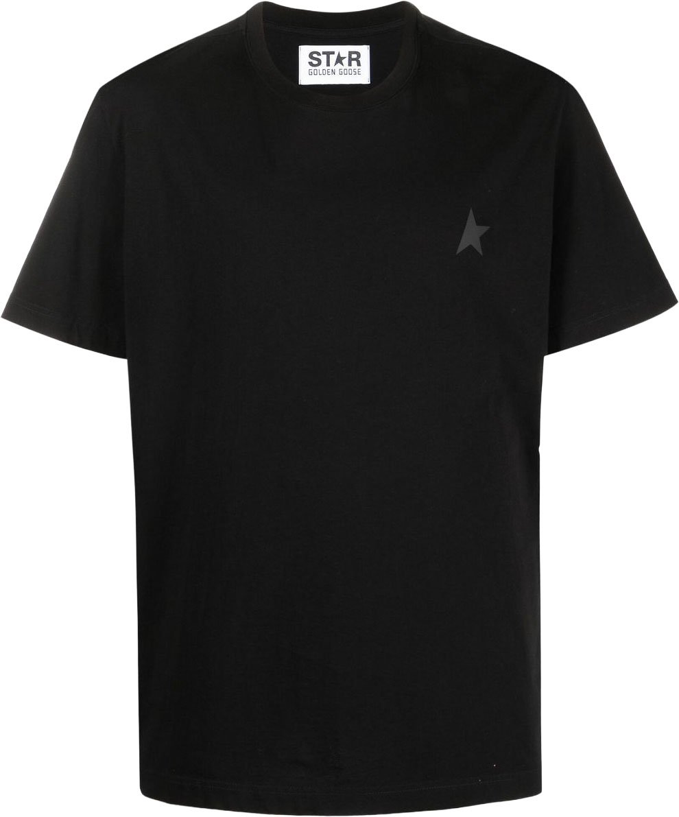 Golden Goose T-Shirts And Polos Black / Black Zwart
