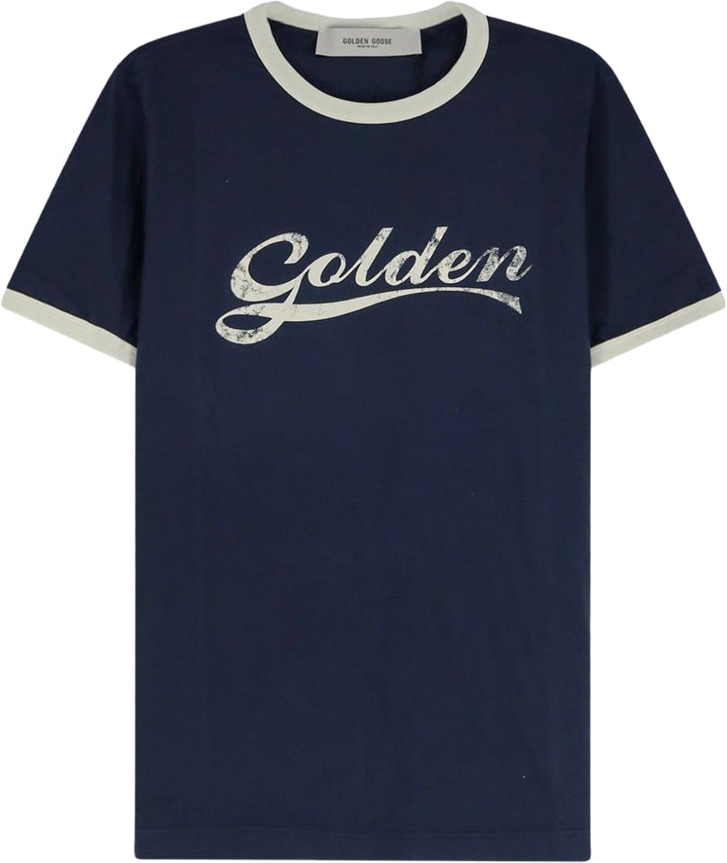 Golden Goose T-Shirts And Polos Blue / Heitage Navy