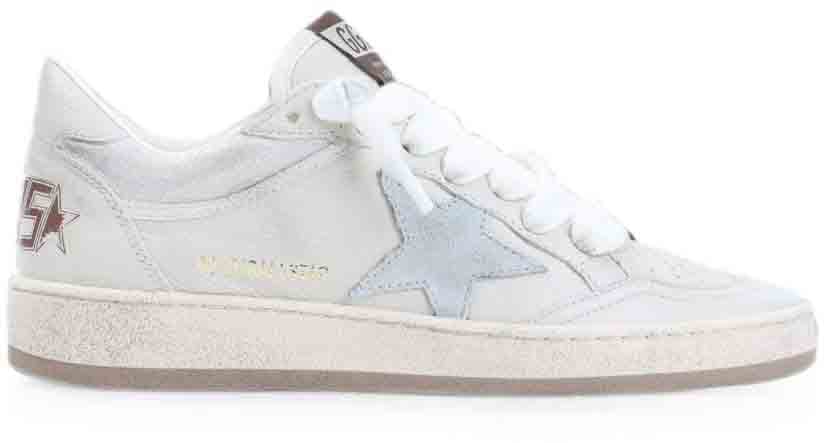 Golden Goose Sneakers Ecru Wit