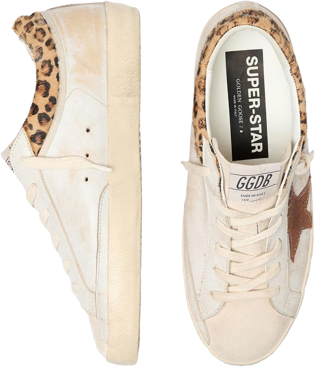 Golden Goose Dames Super Star Wit