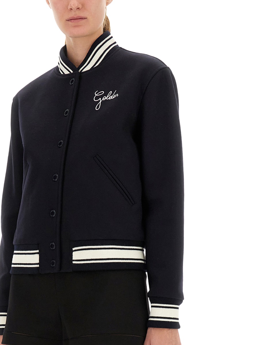 Golden Goose BOMBER JACKET Blauw
