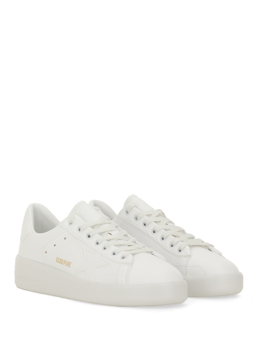 Golden Goose PURESTAR SNEAKER WITH LOGO Wit