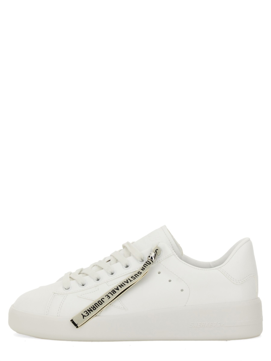 Golden Goose PURESTAR SNEAKER WITH LOGO Wit