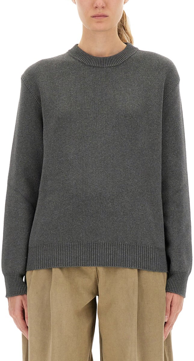 Golden Goose JERSEY WITH LOGO Grijs