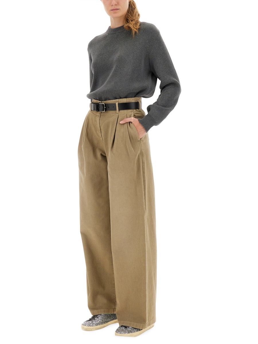 Golden Goose JERSEY WITH LOGO Grijs