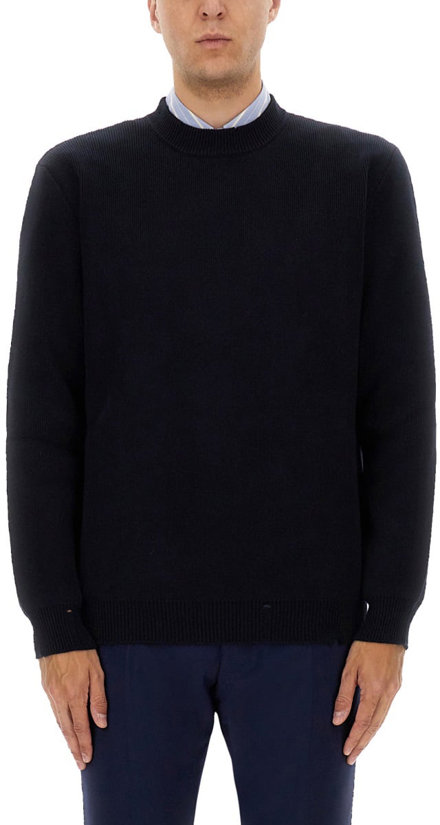 Golden Goose GOLDEN M'S REGULAR JERSEY Blauw