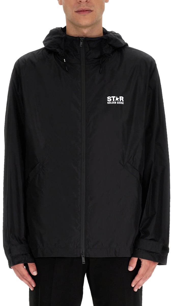 Golden Goose WINDBREAKER "DARIS" Zwart