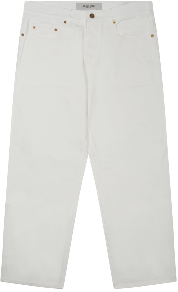 Golden Goose JEANS IN DENIM Wit