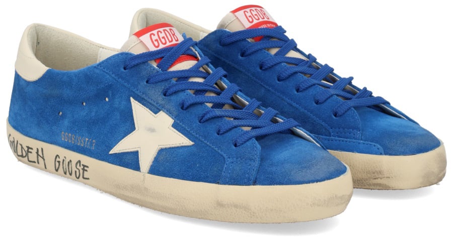 Golden Goose "SUPERSTAR" SNEAKER Blauw