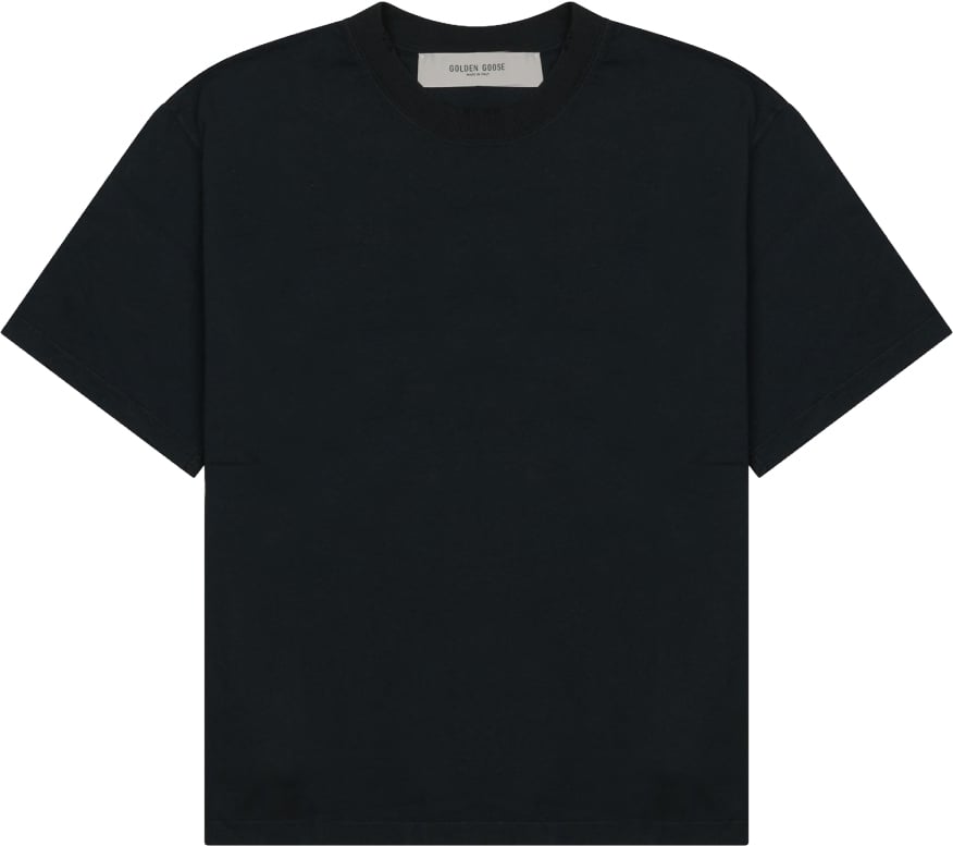 Golden Goose T-SHIRT CON LOGO Zwart