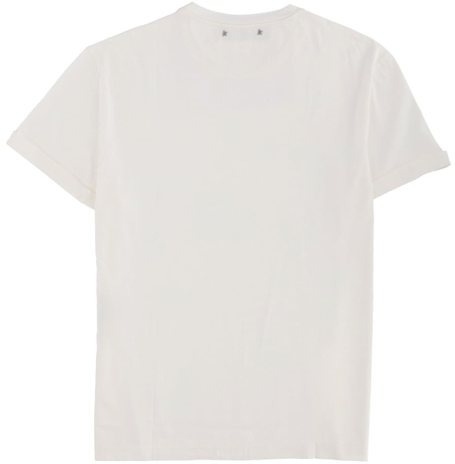 Golden Goose LOGO PRINT T-SHIRT Wit