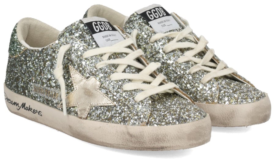Golden Goose "SUPERSTAR" SNEAKER Zilver