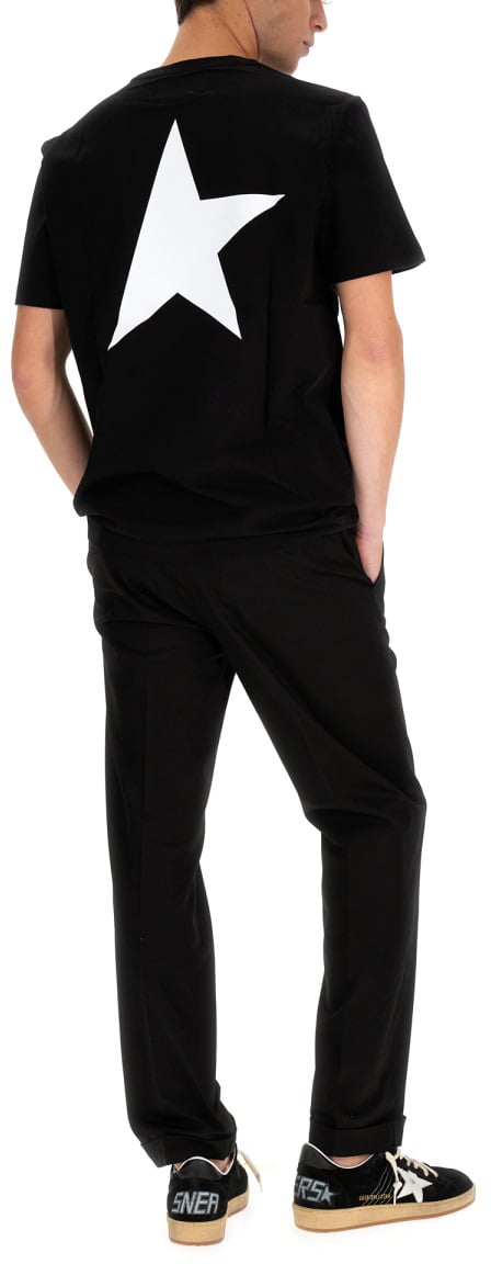 Golden Goose LOGO PRINT T-SHIRT Zwart