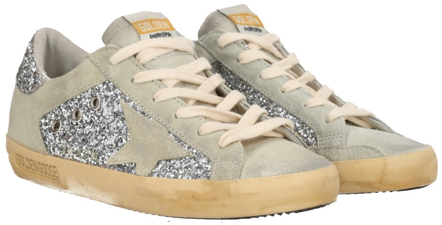 Golden Goose "SUPER-STAR" SNEAKER Grijs