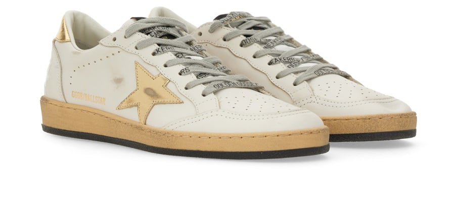 Golden Goose BALL STAR SNEAKER Goud