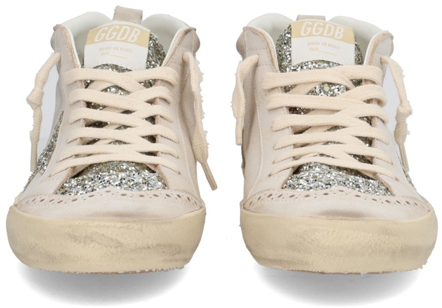 Golden Goose "MID STAR" SNEAKER Wit