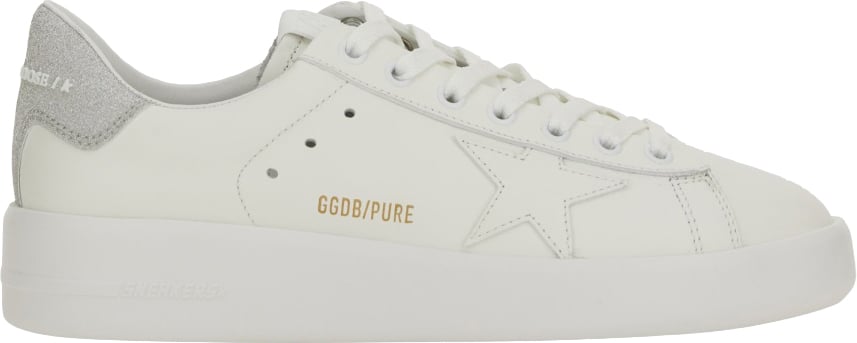 Golden Goose "PURESTAR" SNEAKER WITH LOGO Wit