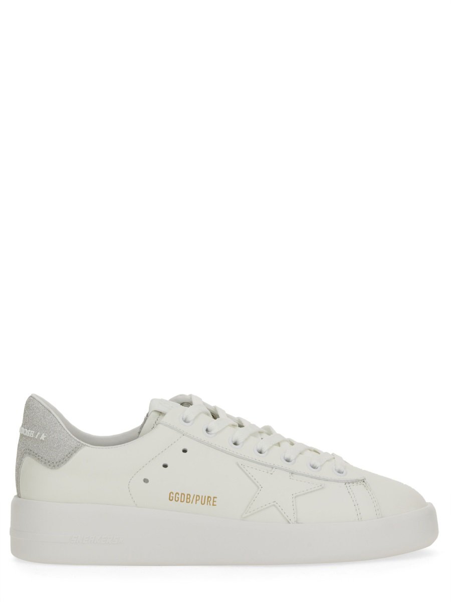 Golden Goose "PURESTAR" SNEAKER WITH LOGO Wit