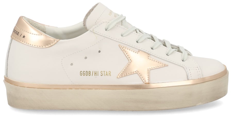 Golden Goose "HI STAR" SNEAKER Wit