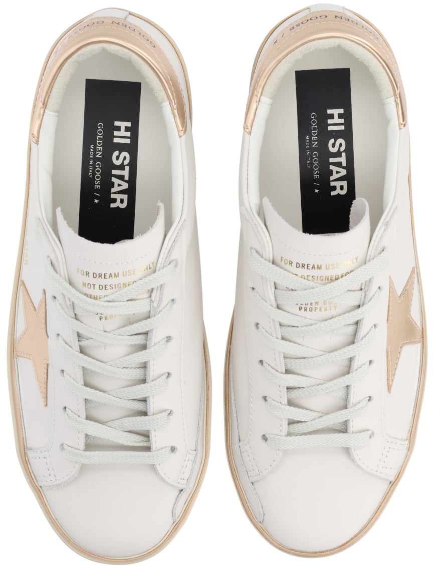 Golden Goose "HI STAR" SNEAKER Wit