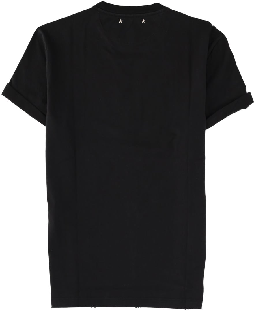 Golden Goose COTTON T-SHIRT Zwart