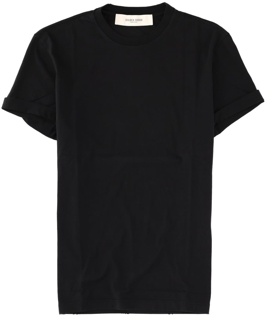 Golden Goose COTTON T-SHIRT Zwart