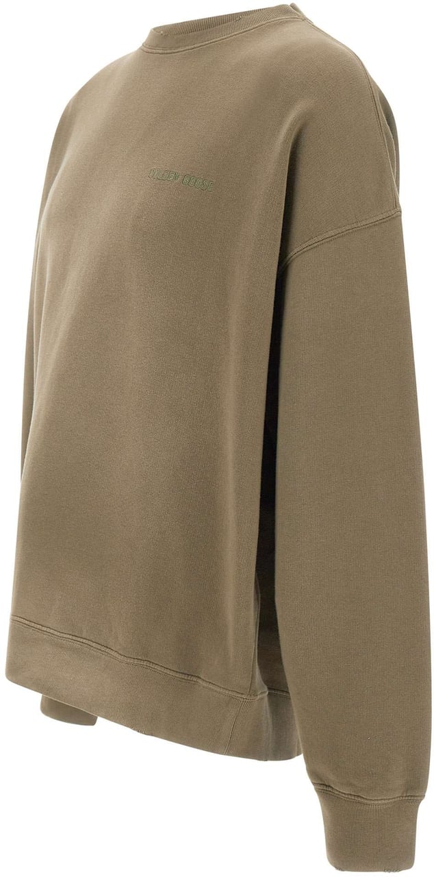 Golden Goose Sweaters Green Taupe
