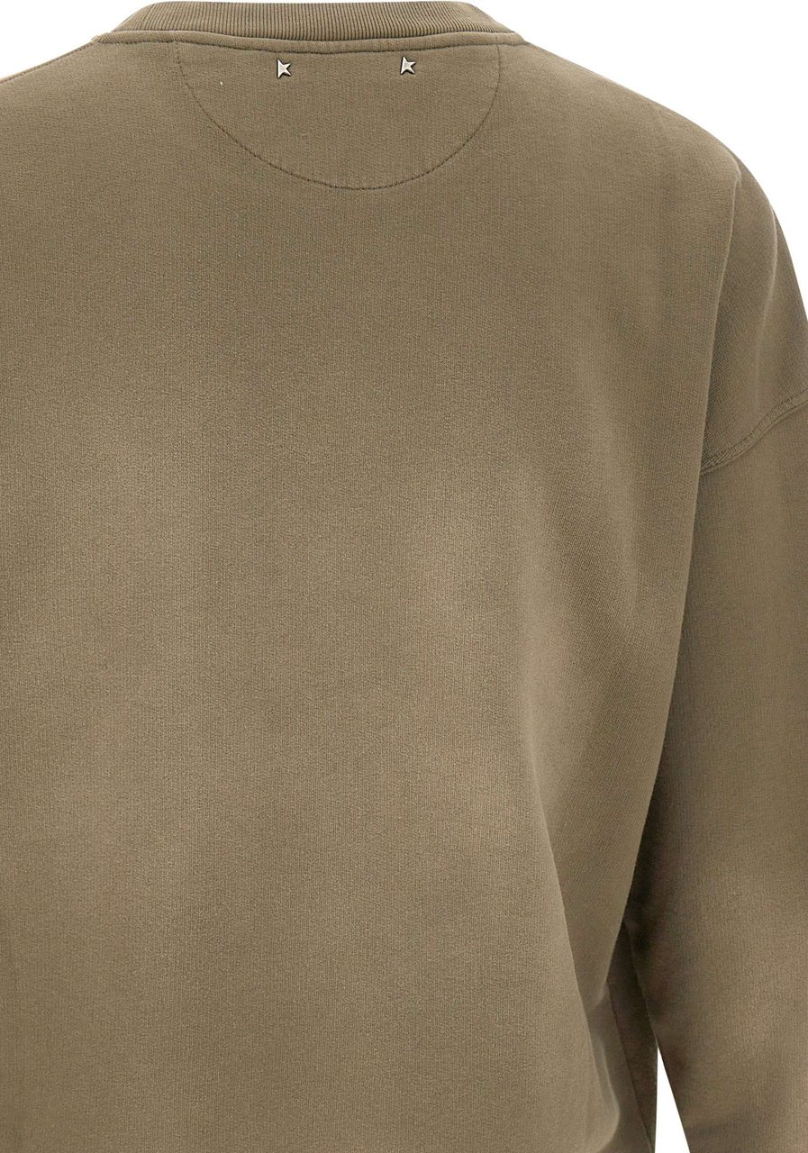 Golden Goose Sweaters Green Taupe