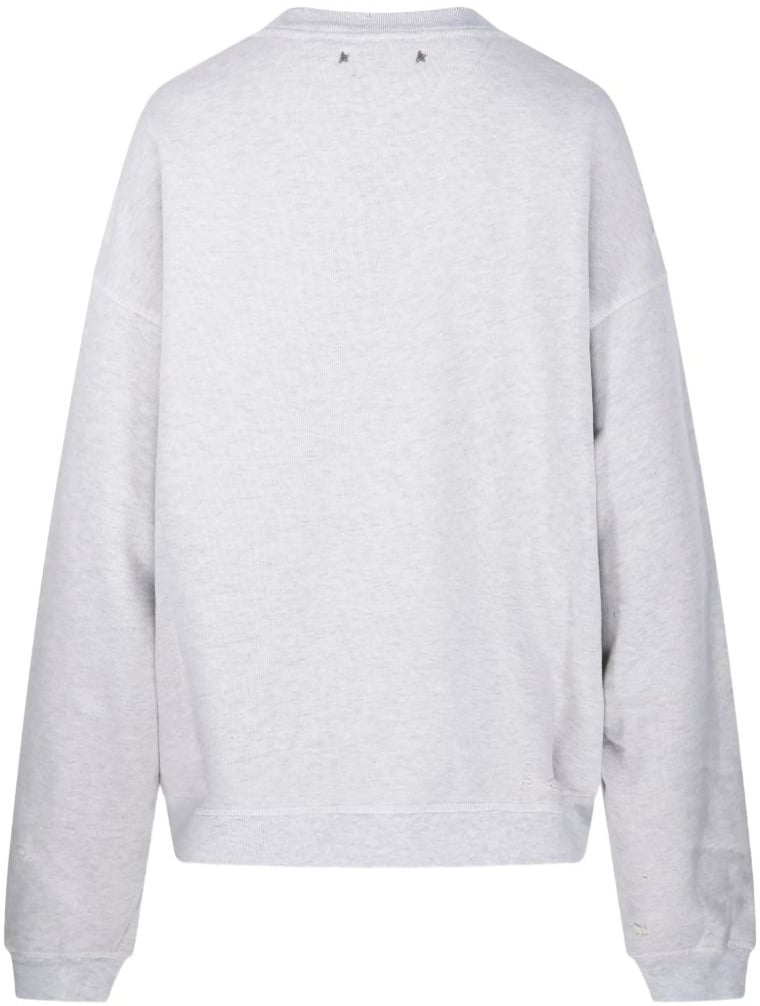 Golden Goose Sweaters Grigio Chiaro Lichtgrijs