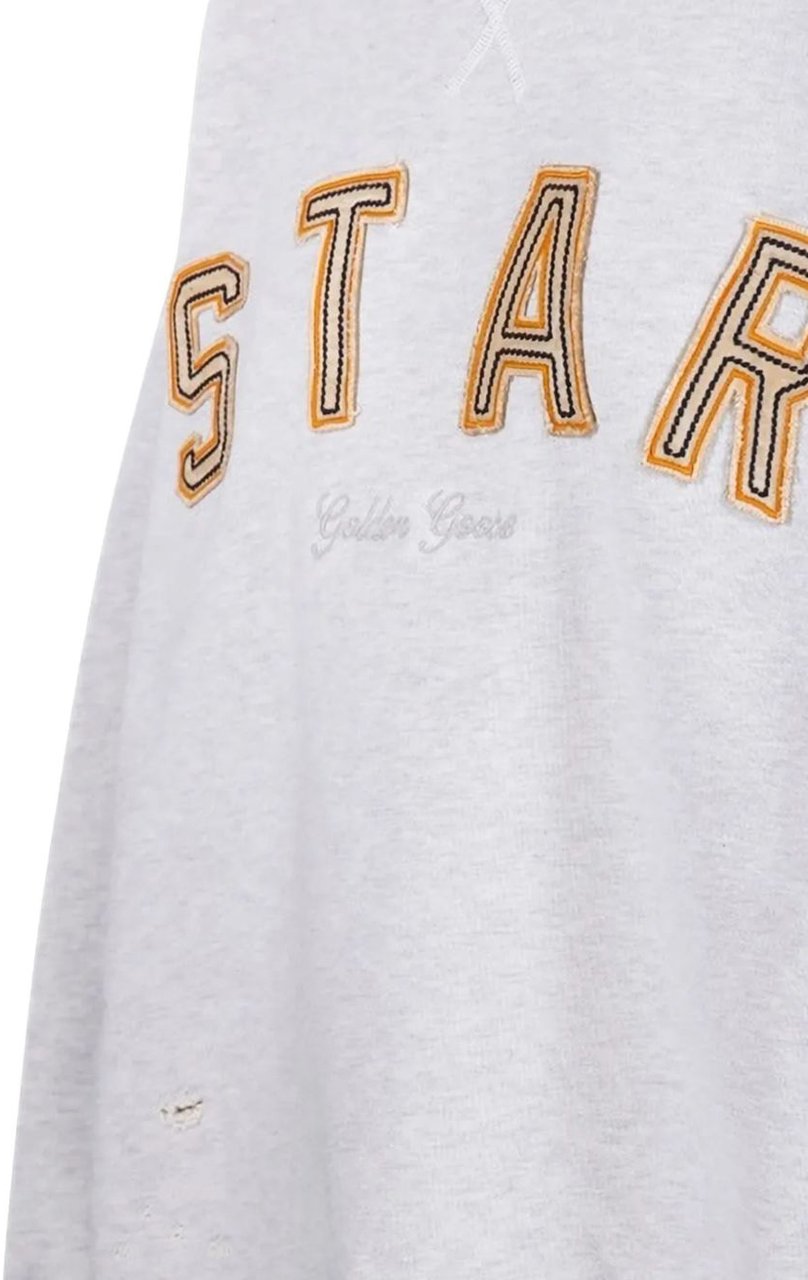 Golden Goose Sweaters Grigio Chiaro Lichtgrijs